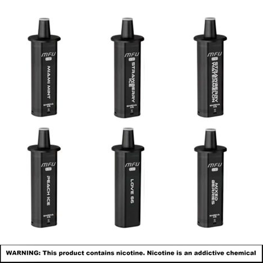 MFU Shisha X5 Hookalit Pods | 5% Nicotine | 35000 Puffs | 5 Count Display product image